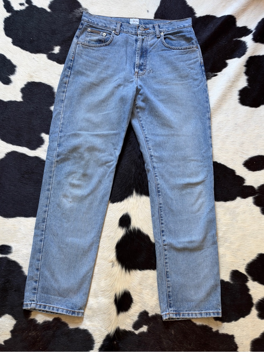 Vintage Calvin Klein Unisex Light Blue wash Denim Jeans